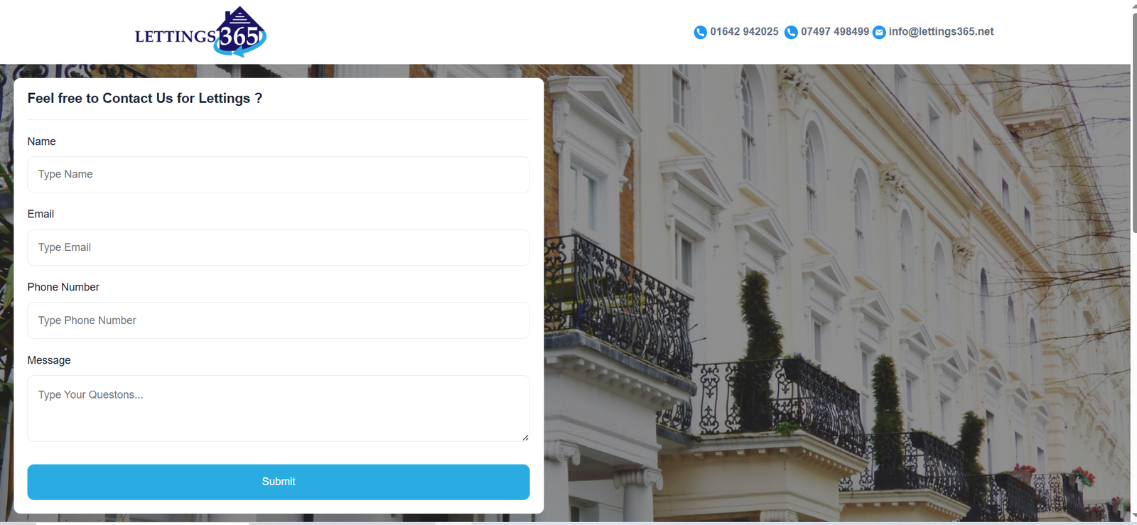 Lettings365  - UK Based