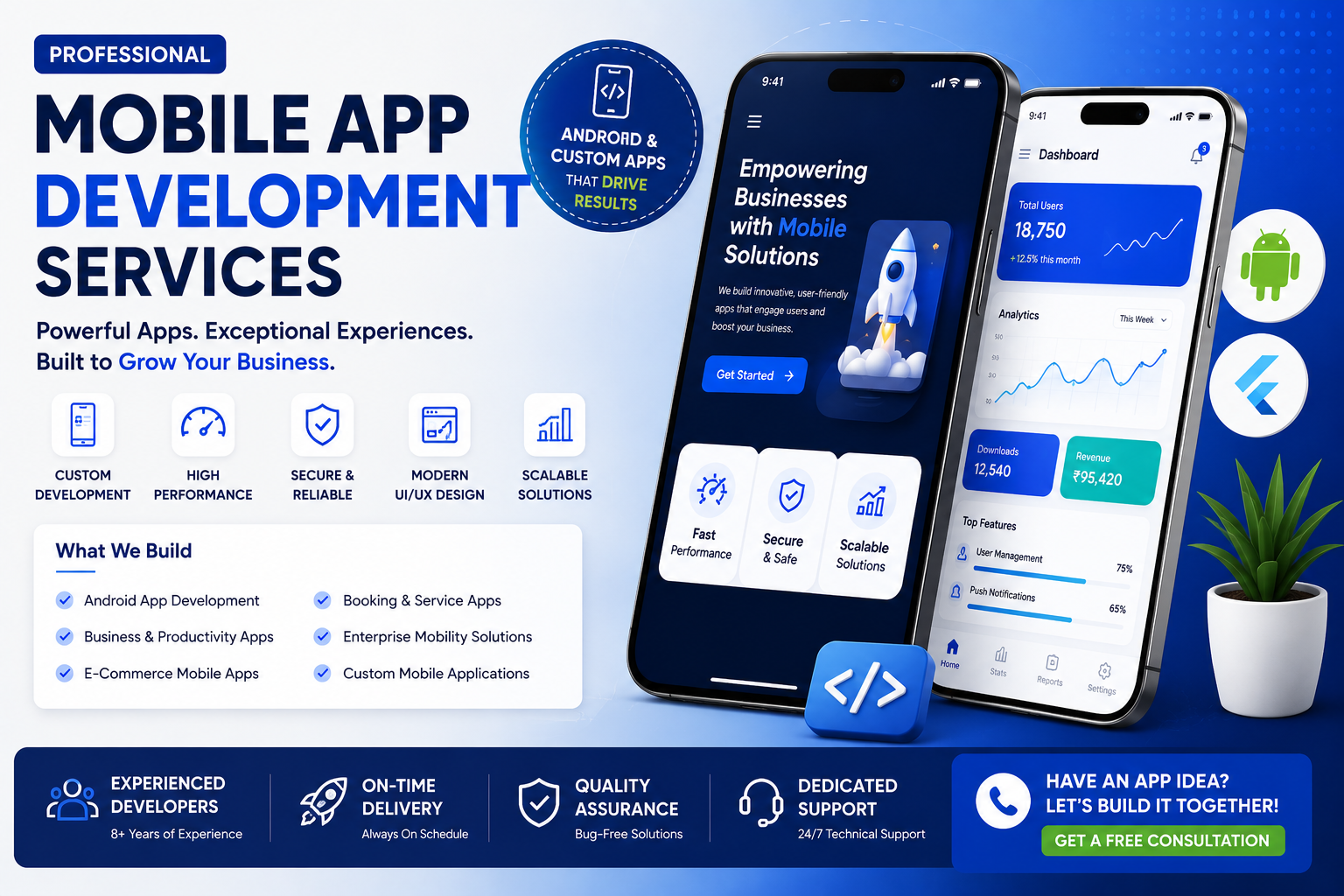Professional Mobile App Development Services